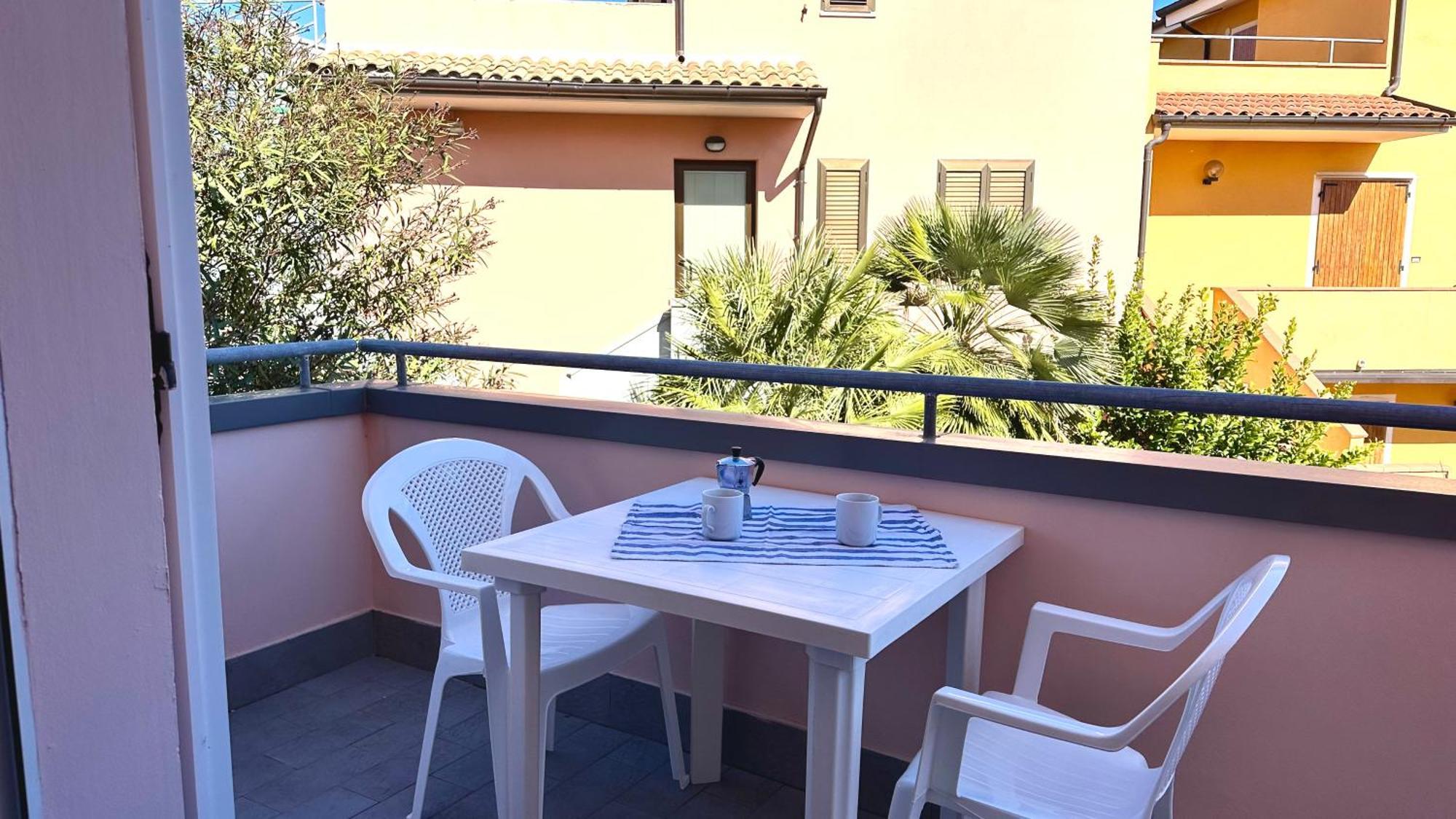 Palme 11 - Marcelli, Bilocale Con Terrazzino, Residence Le Palme Luaran gambar